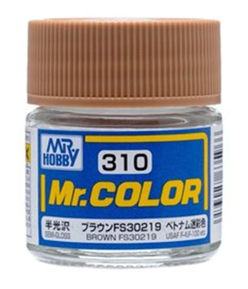 Mr Color - C310 Semi Gloss Brown FS30219 10ml - Click Image to Close