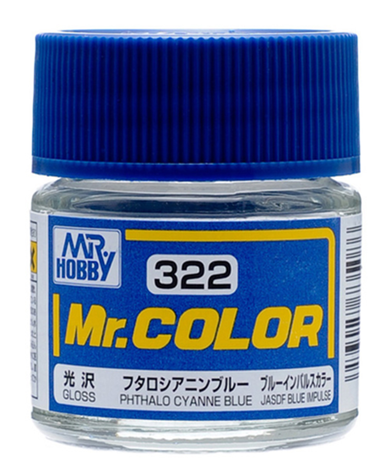 Mr Color - C322 Gloss Phthalo Cyanne Blue 10ml - Click Image to Close