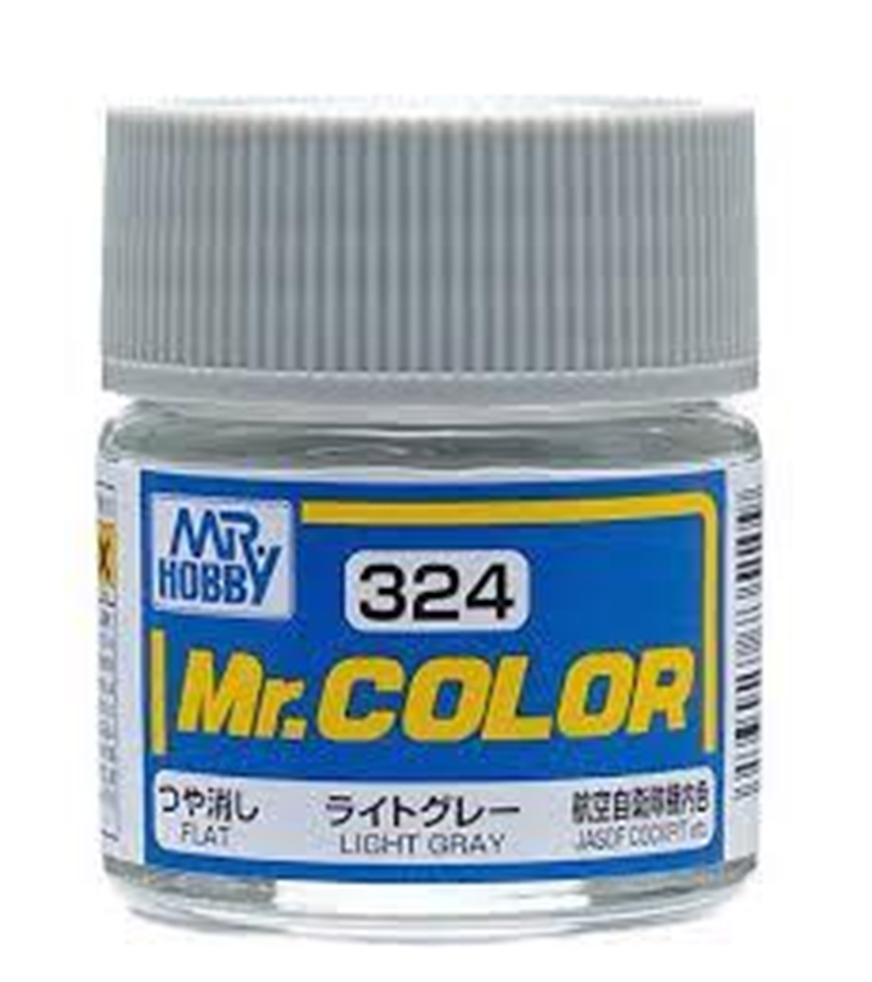 Mr Color - C324 Flat Light Gray 10ml - Click Image to Close