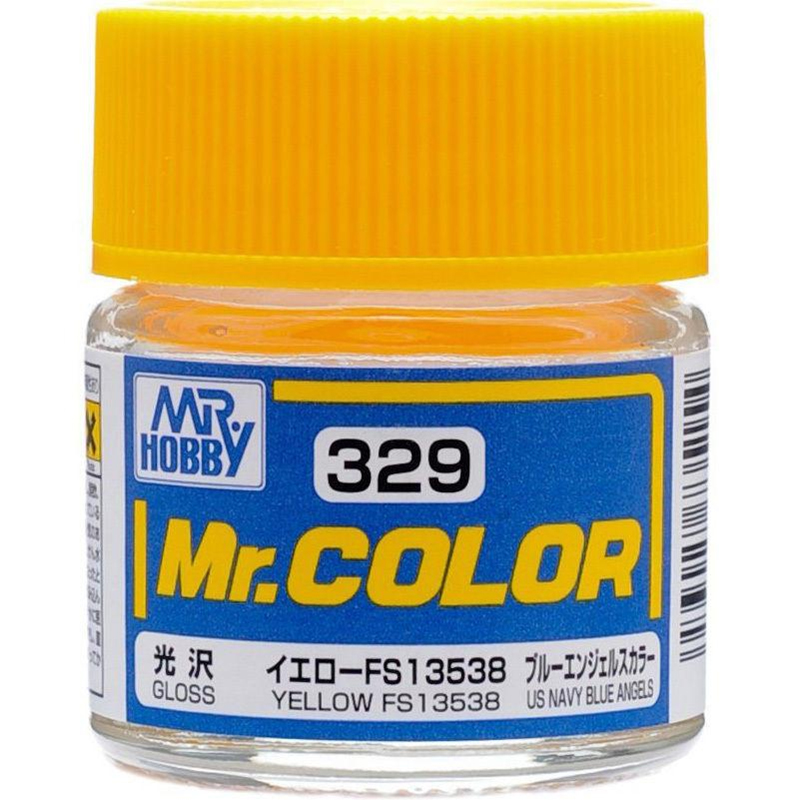 Mr Color - C329 Gloss Yellow FS13538 10ml - Click Image to Close
