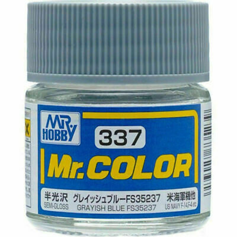 Mr Color - C337 Semi Gloss Grayish Blue FS35237 10ml - Click Image to Close