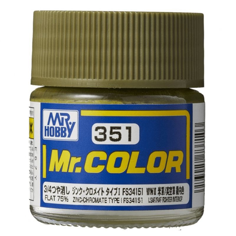 Mr Color - C351 Zinc-Chromate Type (FS34151) - Click Image to Close