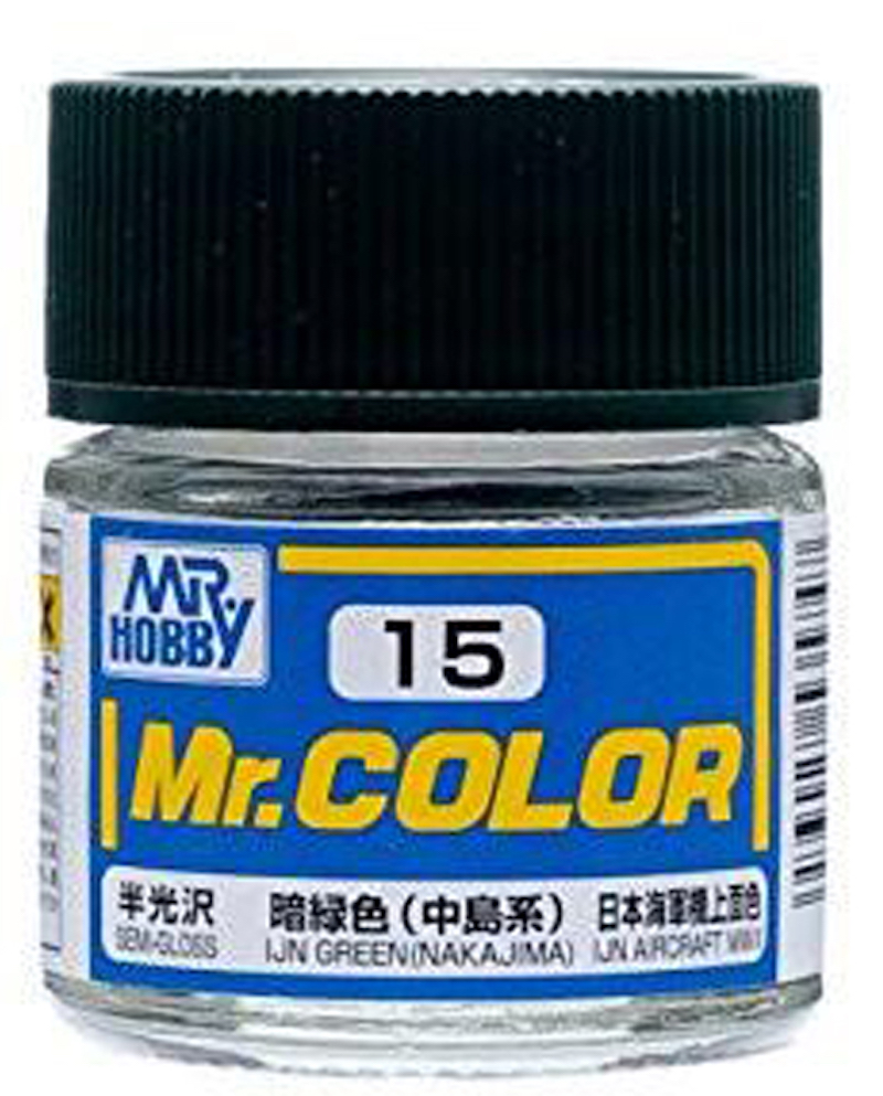 Mr Color - C15 Semi-Gloss IJN Green - Nakajima 10ml
