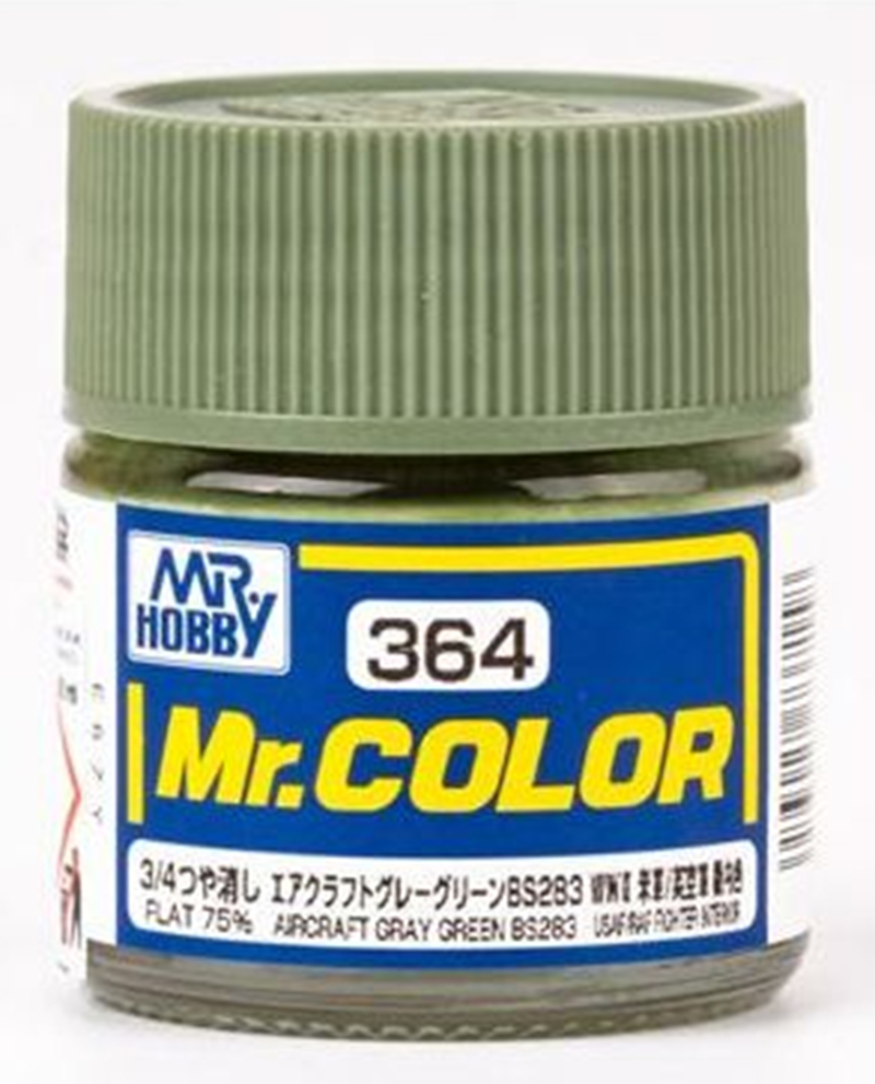 Mr Color - C364 Aircraft Gray Green (BS283) - Click Image to Close