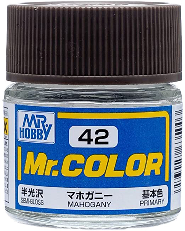Mr Color - C42 Semi-Gloss Mahogany 10ml - Click Image to Close