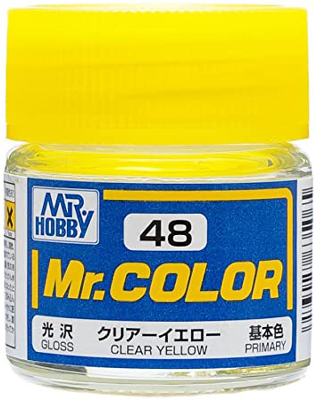 Mr Color - C48 Gloss Clear Yellow 10ml - Click Image to Close