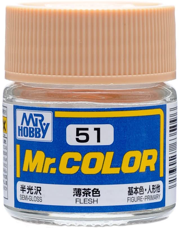 Mr Color - C51 Semi Gloss Flesh 10ml - Click Image to Close