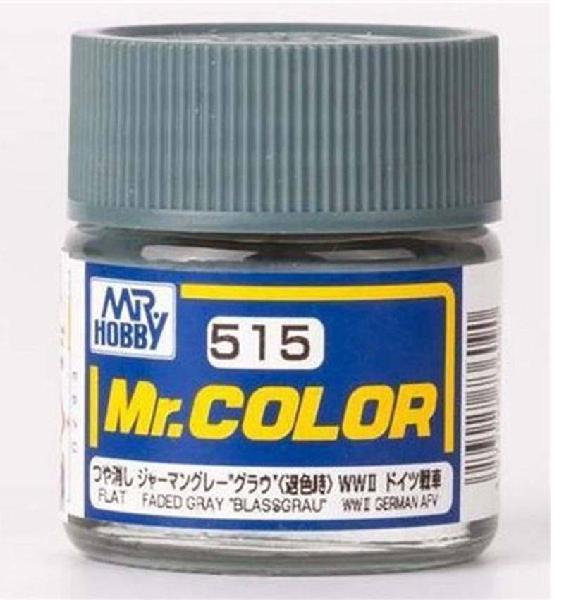 Mr Color - C515 Faded Gray Blassgrau 10ml Bottle - Click Image to Close