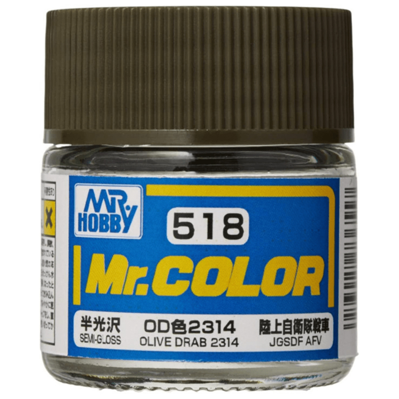 Mr Color - C518 Olive Drab 2314 10ml Bottle - Click Image to Close
