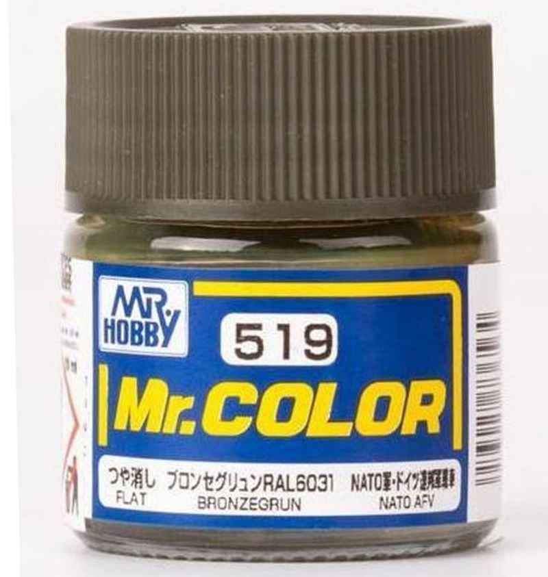 Mr Color - C519 Bronzegrun 10ml Bottle