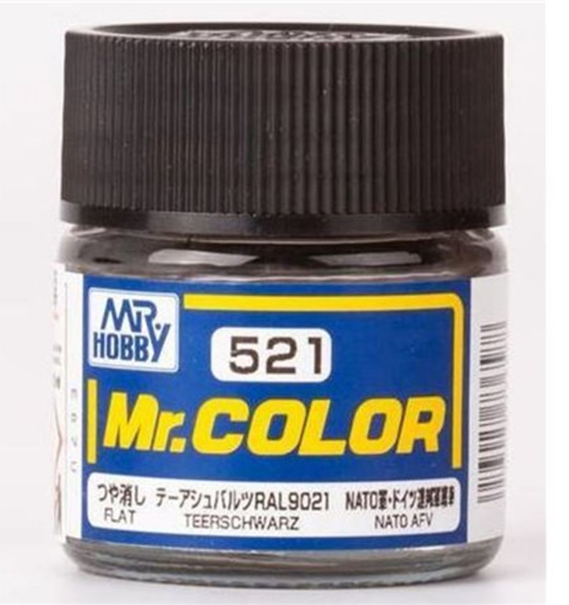 Mr Color - C521 Teerschwarz 10ml Bottle - Click Image to Close