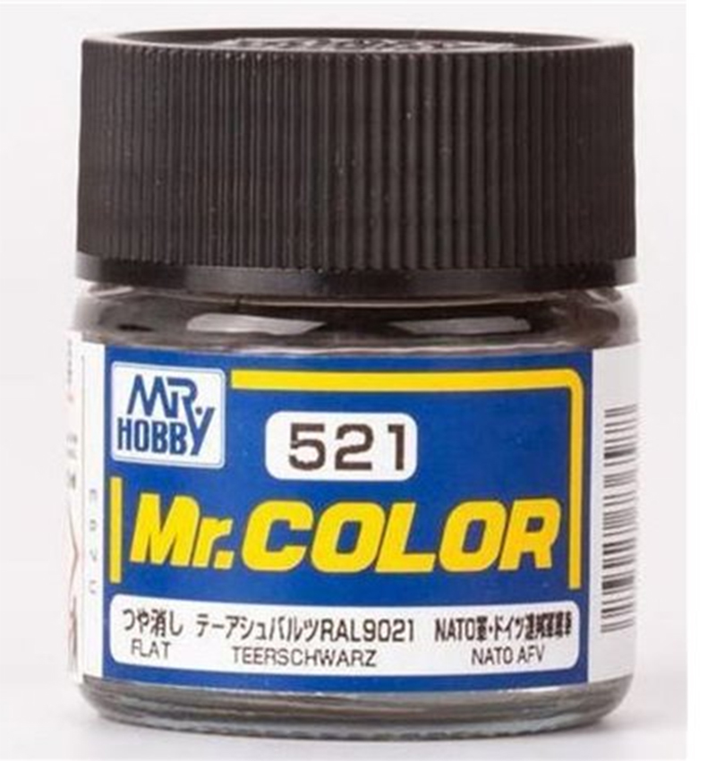 Mr Color - C521 Teerschwarz 10ml Bottle