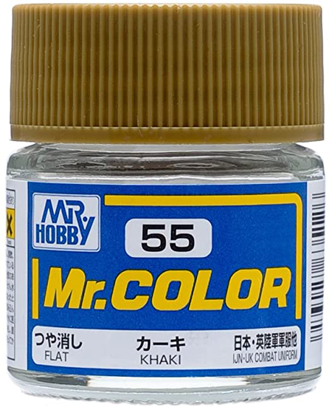 Mr Color - C55 Flat Khaki 10ml - Click Image to Close