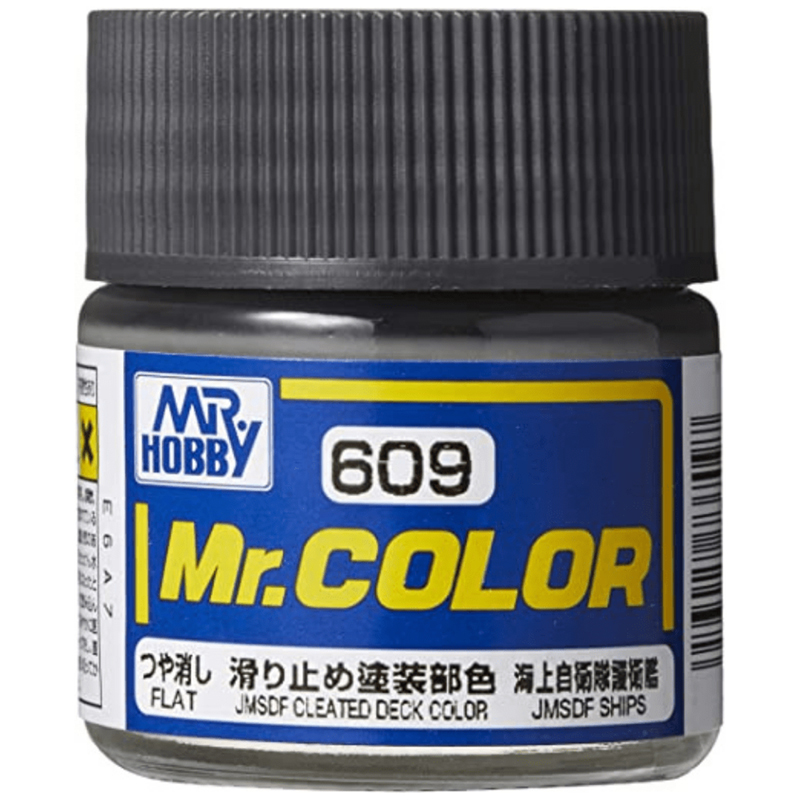 Mr Color - C609 Flat JMSDF Cleated Deck Gray Color 10ml - Click Image to Close