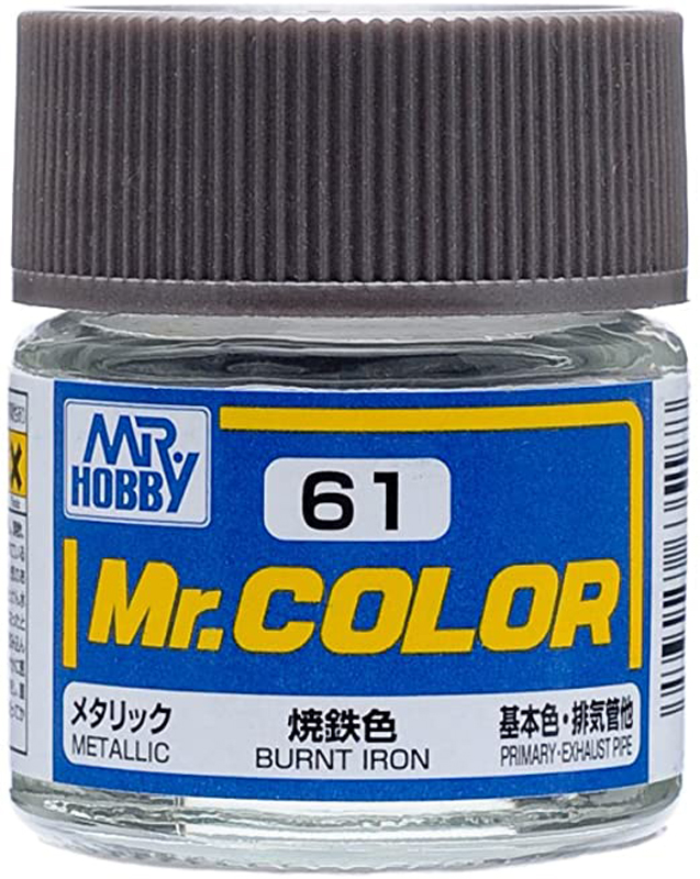 Mr Color - C61 Metallic Burnt Iron 10ml - Click Image to Close
