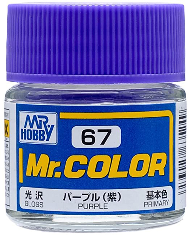 Mr Color - C67 Gloss Purple 10ml - Click Image to Close