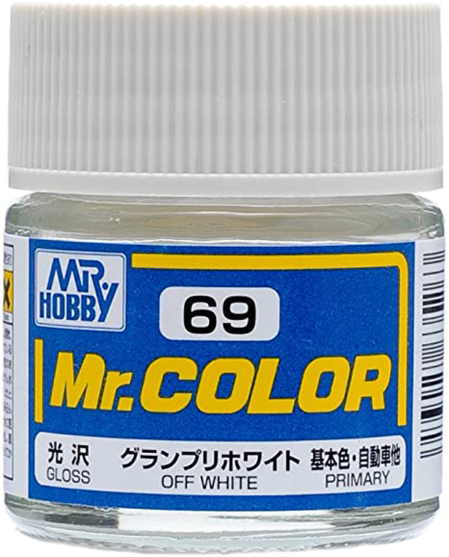 Mr Color - C69 Gloss Off White 10ml - Click Image to Close