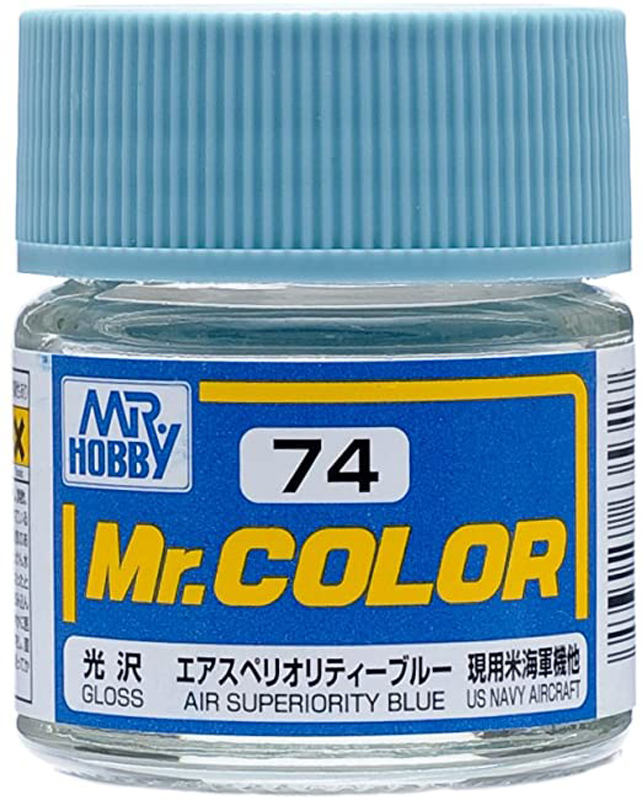 Mr Color - C74 Gloss Air Superiority Blue 10ml - Click Image to Close