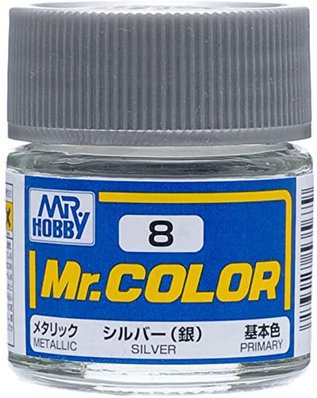 Mr Color - C8 Metallic Silver 10ml - Click Image to Close