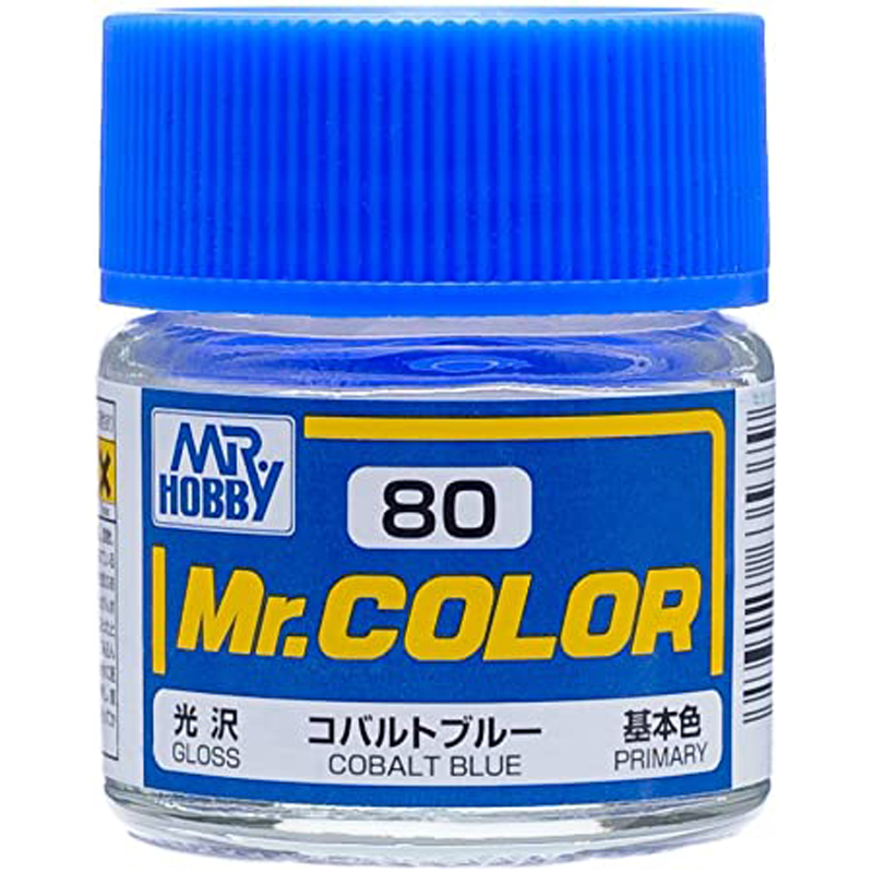 Mr Color - C80 Semi Gloss Cobalt Blue 10ml