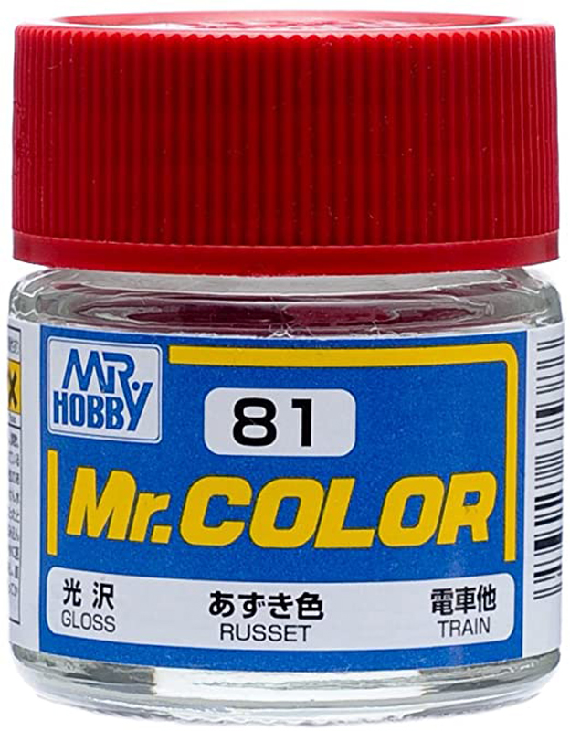 Mr Color - C81 Gloss Russet 10ml - Click Image to Close