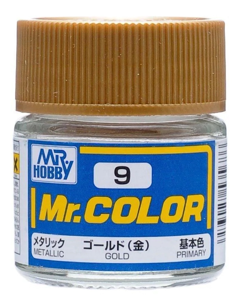 Mr Color - C9 Metallic Gold 10ml - Click Image to Close
