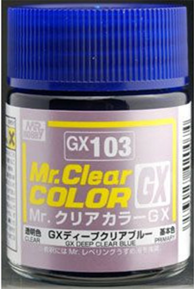 Mr Color - GX103 Clear Deep Blue 18ml