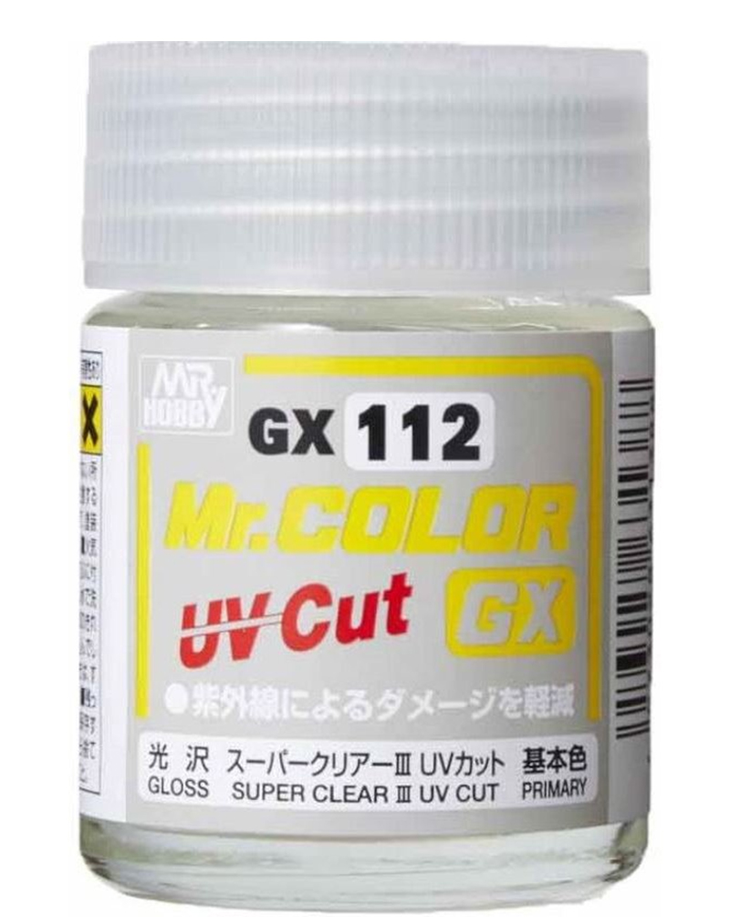 Mr Color - GX112 GX Super Clear III UV Cut Gloss 18ml