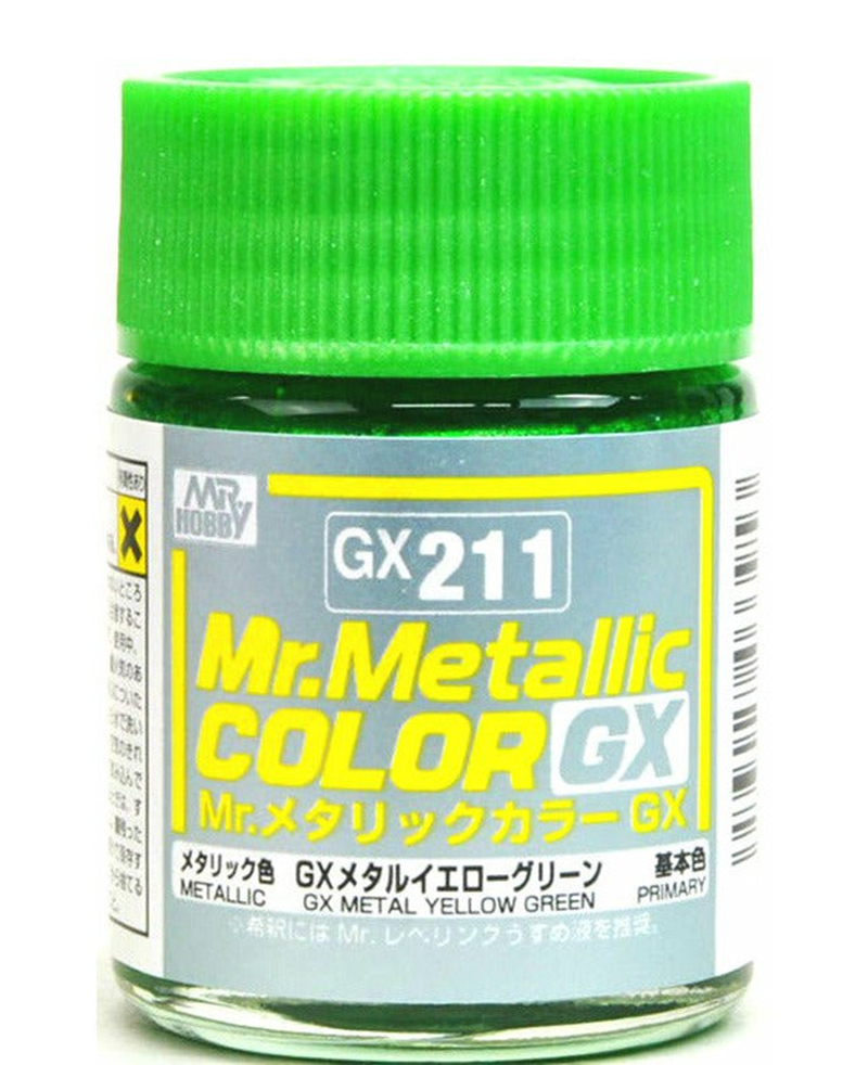 Mr Color - GX211 Metallic Yellow Green 18ml