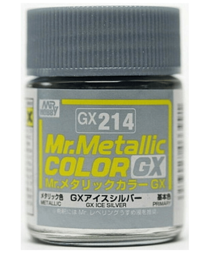 Mr Color - GX214 Metallic Ice Silver 18ml - Click Image to Close