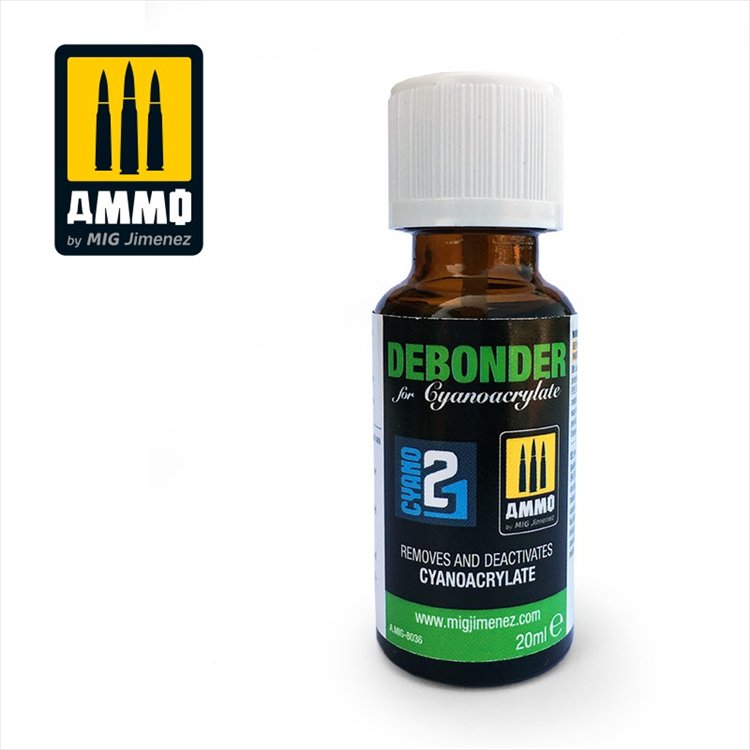 Ammo Mig - Debonder for Cyanoacrylate Glue - Click Image to Close