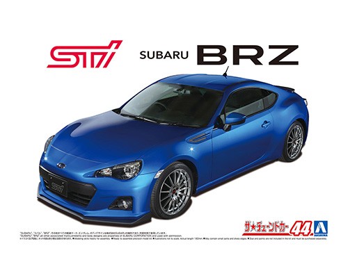 Aoshima - 1/24 STI ZC6 Subaru BRZ Model Kit - Click Image to Close