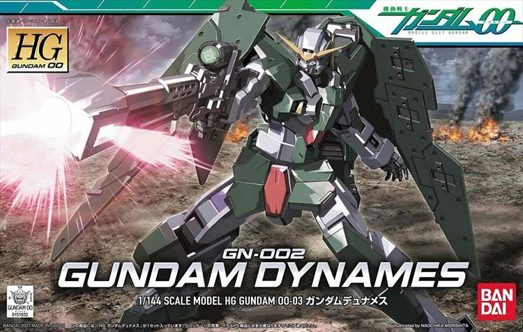 Gundam 00 - 1/144 HG Dynames Gundam Model Kit
