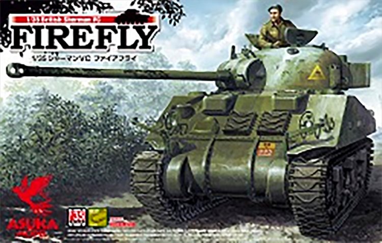 Asuka - 1/35 British Sherman 5C Firefly Model Kit - Click Image to Close