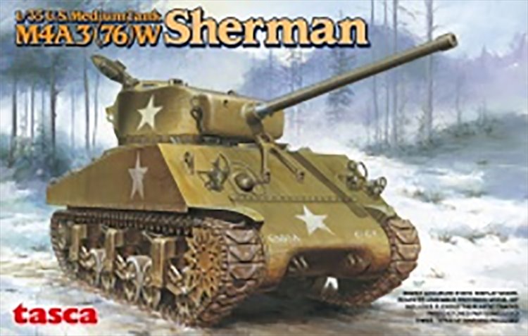 Asuka - 1/35 M4A3 76W Sherman Model Kit