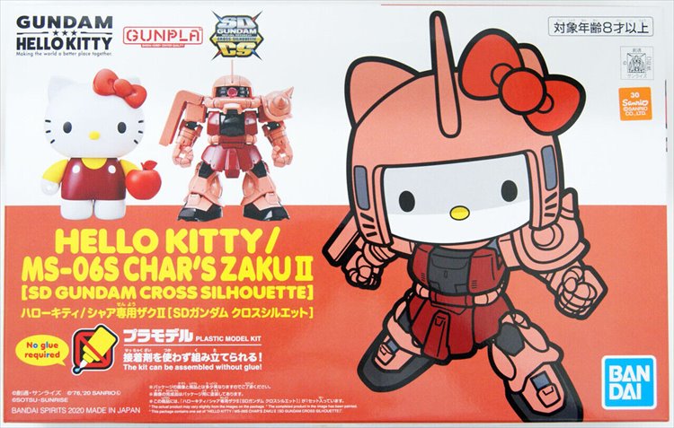 Gundam - Hello Kitty SD MS-06S Char Zaku II Model Kit
