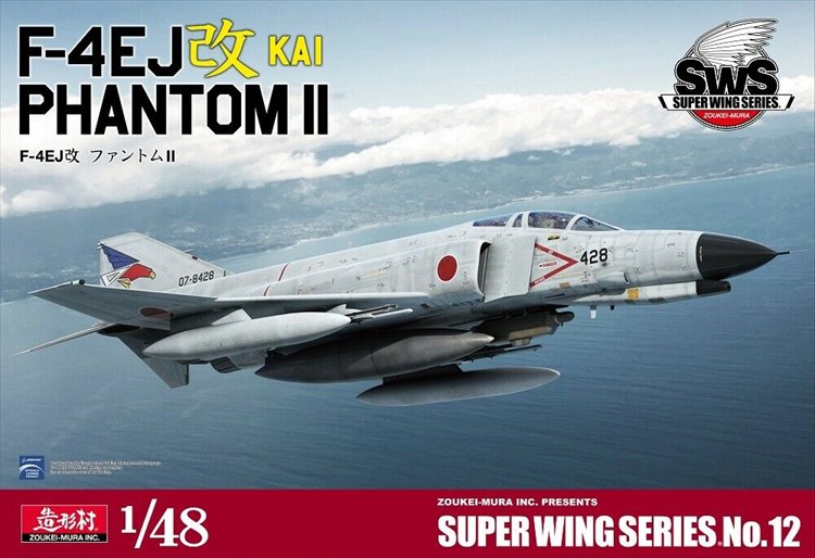 Zoukei-Mura - 1/48 SWS F-4EJ Kai Phantom II Model Kit