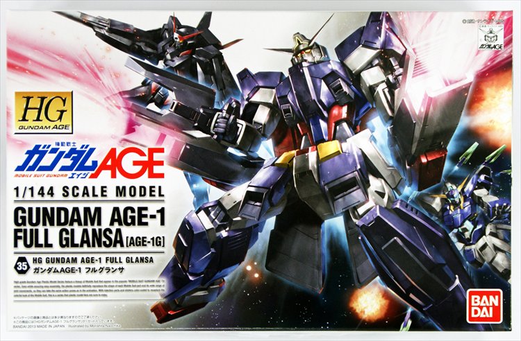 Gundam AGE - 1/144 HG AGE-1 Full Glanza Model Kit