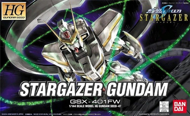 Gundam Seed - 1/144 HG GSX-401FW Stargazer Gundam Model Kit - Click Image to Close