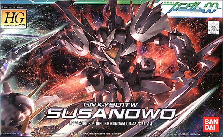 Gundam 00 - 1/144 HG GNX-Y901TW Susanowo Model Kit