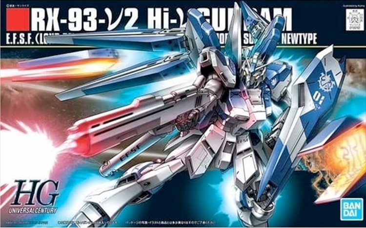 Gundam - 1/144 HGUC RX-93-v2 Hi-v Gundam - Click Image to Close