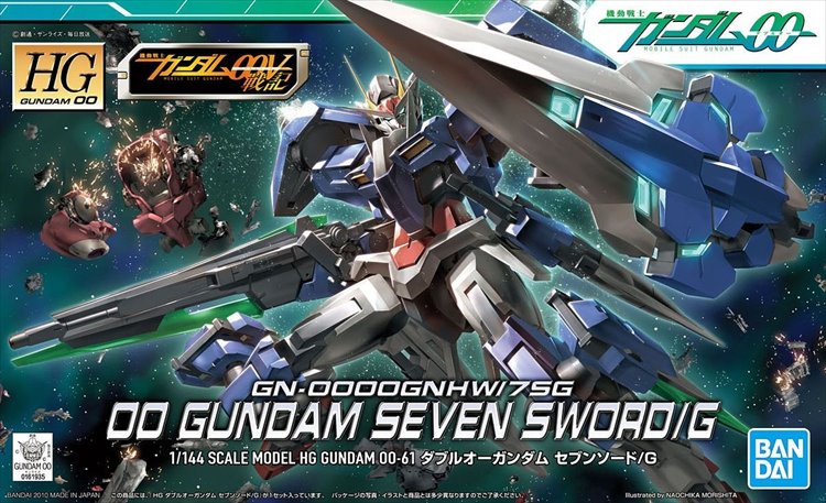 Gundam 00 - 1/144 00 Gundam Seven Sword - Click Image to Close