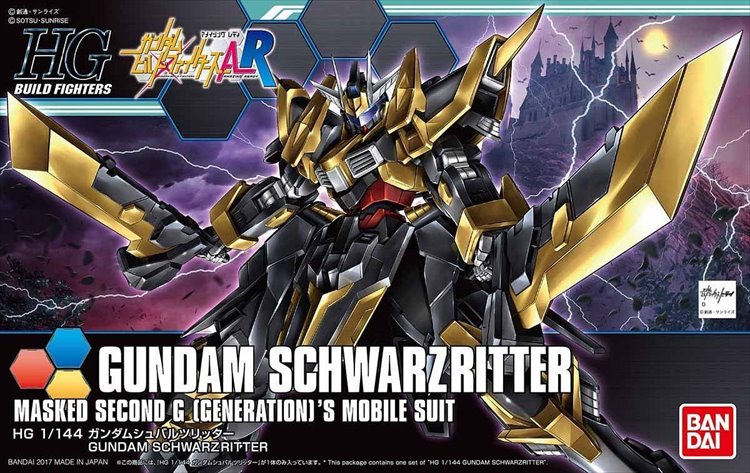 Gundam Build Fighter - 1/144 HGBF Gundam Schwarzsritter