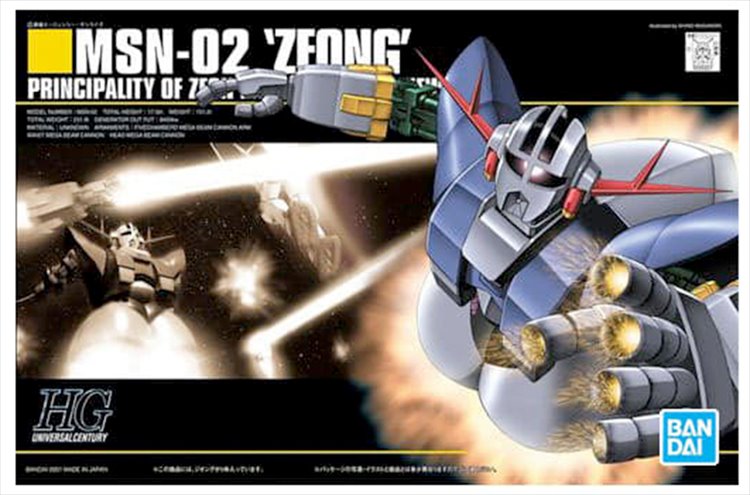 Gundam - 1/144 HGUC MSN-02 Zeong
