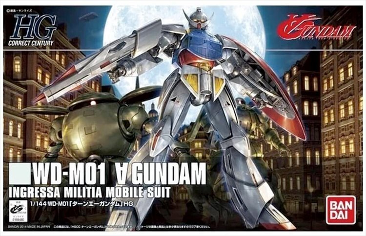 Gundam - 1/144 HGUC WD-M01 Turn A Gundam