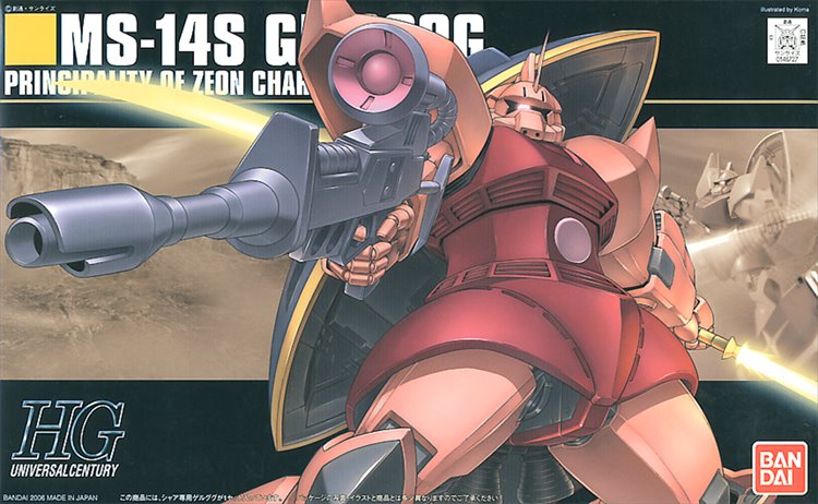 Gundam - 1/144 HGUC MS-14S Chars Gelgoog - Click Image to Close