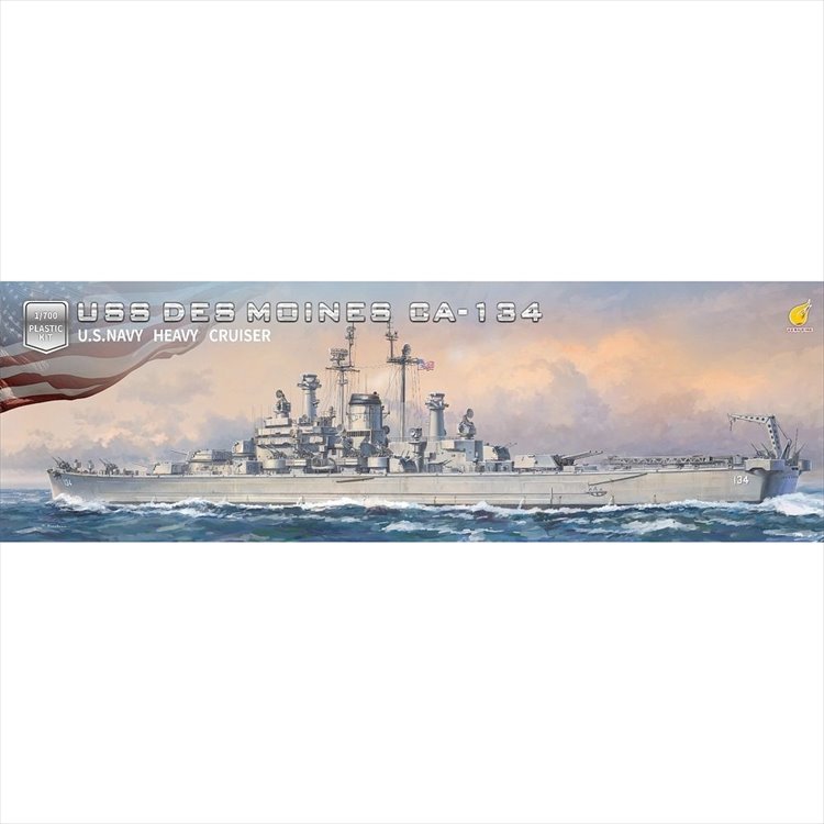 Very Fire - 1/700 USS Des Moines CA-134 DX Version