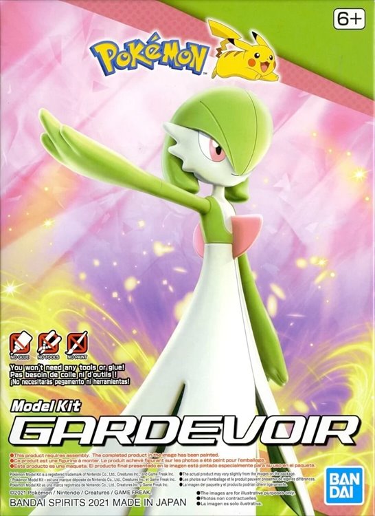 Pokemon - Spirit Pokemon Model Kit Gardevoir - Click Image to Close