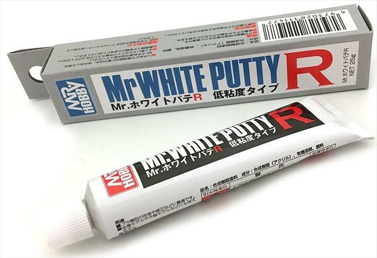 Mr Hobby - Mr White Putty R 25g - Click Image to Close