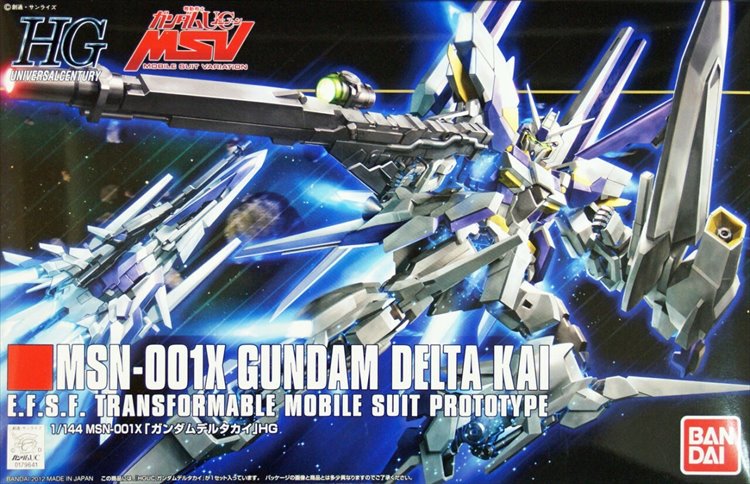Gundam - 1/144 HGUC MSN-001X Gundam Delta Kai - Click Image to Close